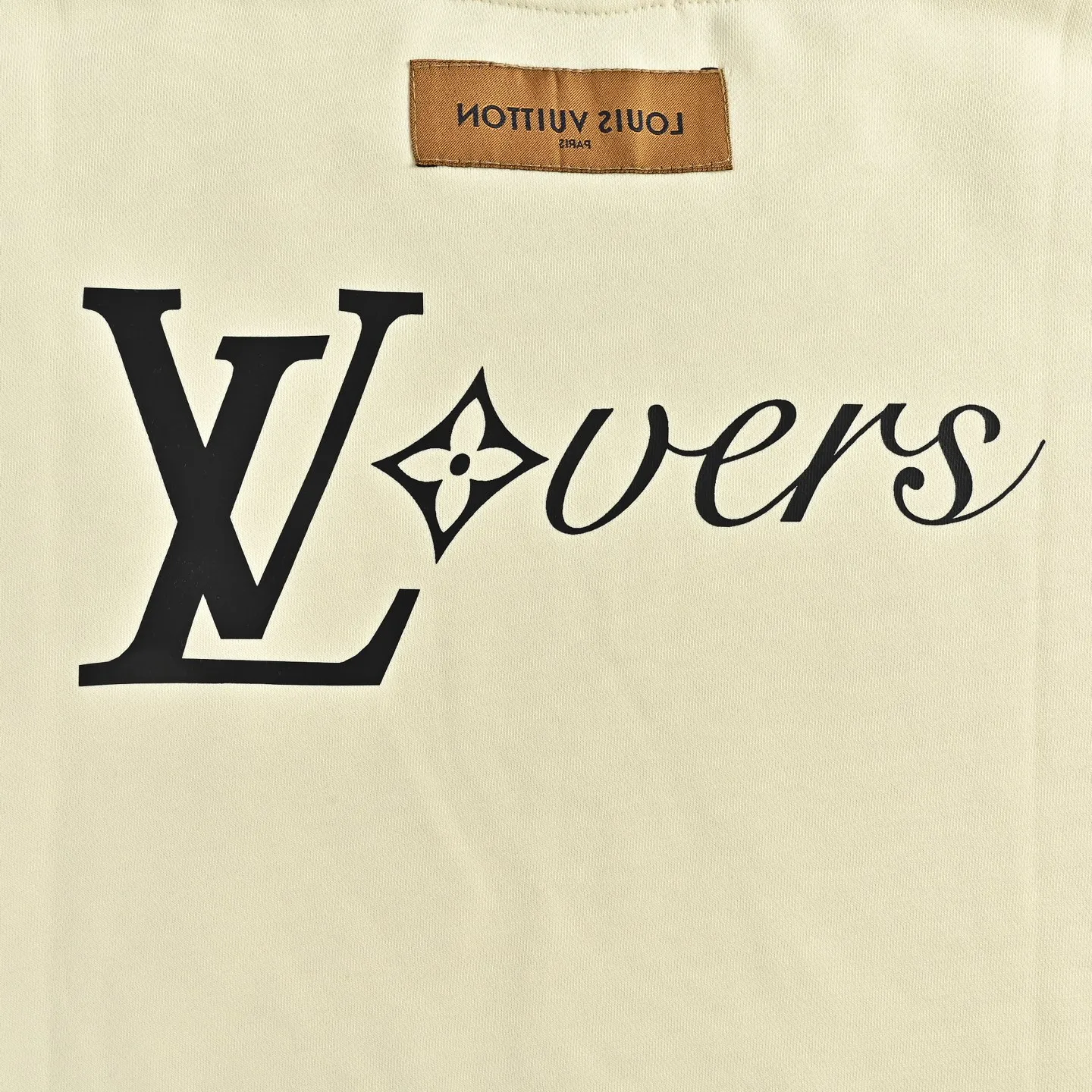 Louis Vuitton/Louis Vuitton Fei Dong letter printed round neck sweatshirt